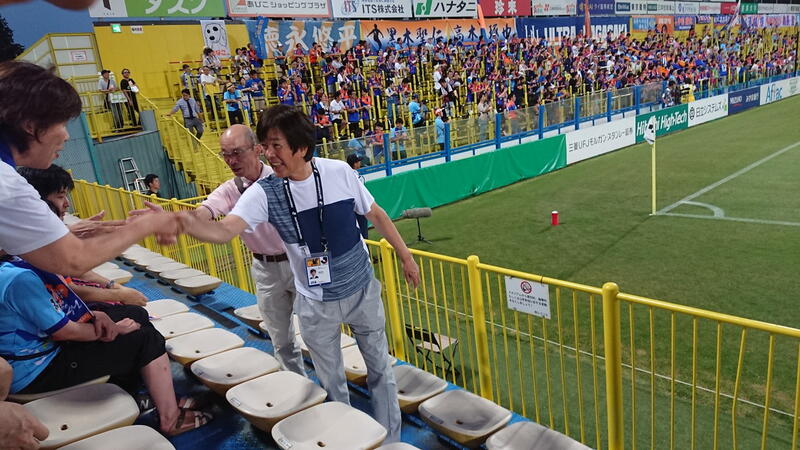 2018年9月12日 サッカー Vファーレン応援