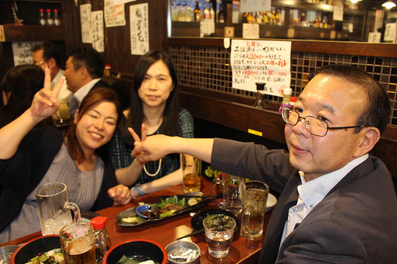 2016年 総会懇親会2次会 57年卒幹事