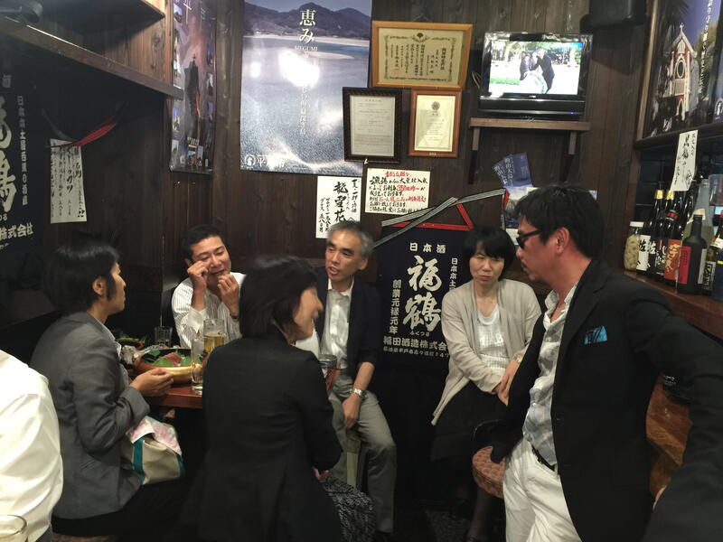 2016年 総会懇親会2次会 57年卒幹事