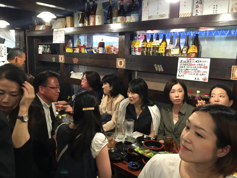 2016年 総会懇親会2次会 57年卒幹事